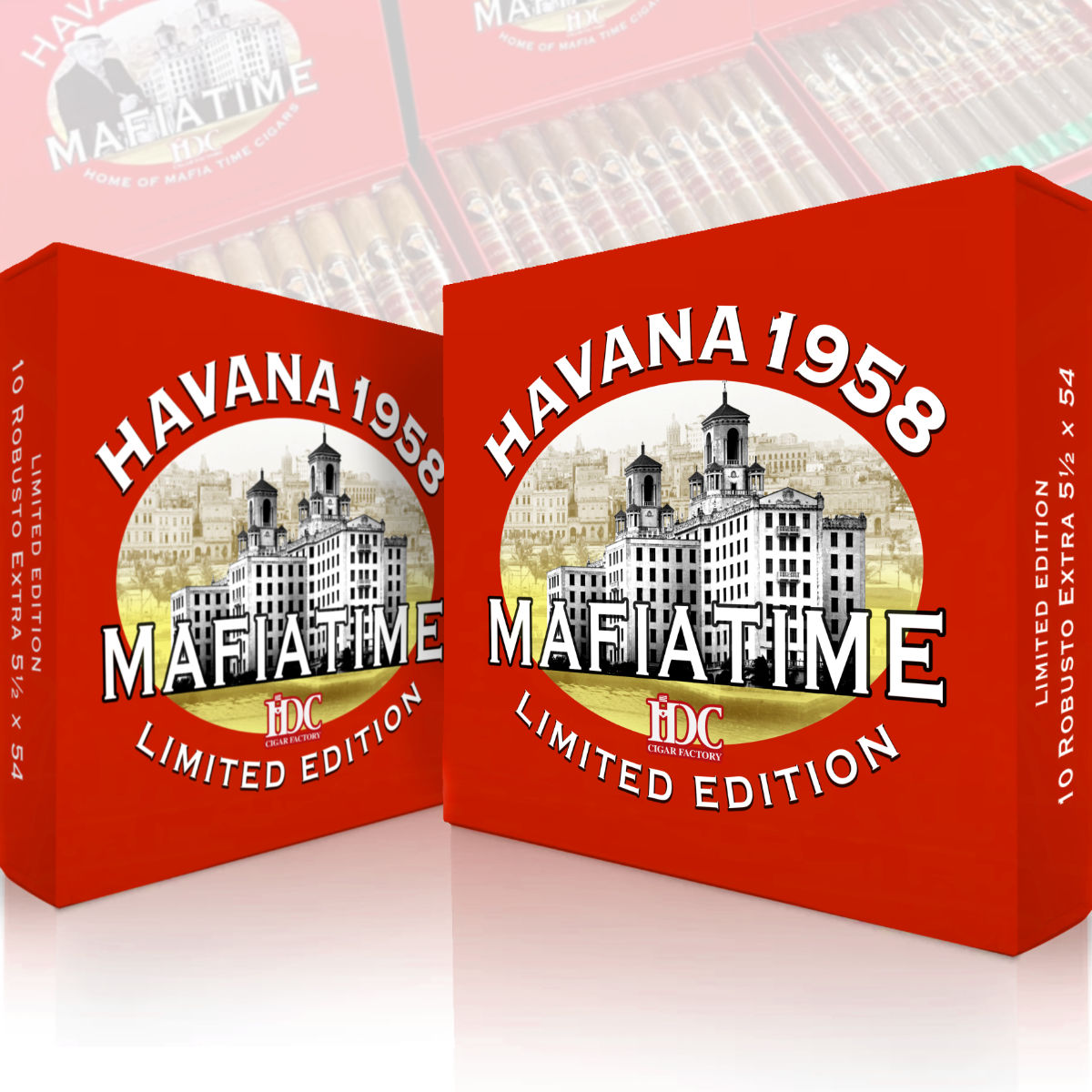 Cigar Boxes design by Robin Perez